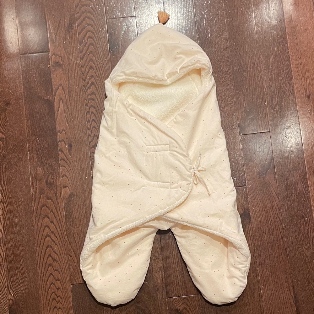 Nobodinoz Baby Cocoon Cream Dot